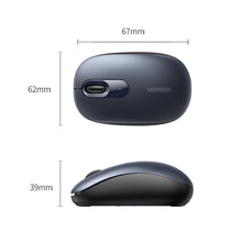 Заредете изображение във визуализатора на галерията – Ugreen MU105 2.4GHz USB wireless mouse - navy blue

