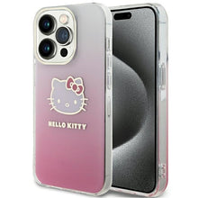Заредете изображение във визуализатора на галерията – Original Case HELLO KITTY hardcase IML Gradient Electrop
Kitty Head HKHCP13XHDGKEP for Iphone 13 Pro Max pink
