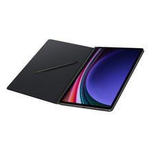 Заредете изображение във визуализатора на галерията – Flip case with stand for Samsung Galaxy Tab S9+ Smart Book Cover - white
