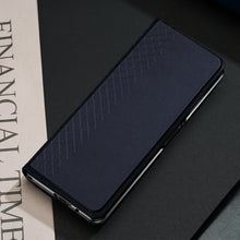Заредете изображение във визуализатора на галерията – Dux Ducis Bril leather case with stand and wallet for Honor Magic VS - blue
