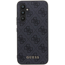 Заредете изображение във визуализатора на галерията – Original Case GUESS - hardcase 4G Metal Gold Logo GUHCS23FEG4GFGR for Samsung Galaxy S23 FE Grey

