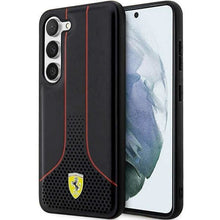 Заредете изображение във визуализатора на галерията – Ferrari FEHCS23MPCSK S23+ S916 black/black hardcase Perforated 296 P
