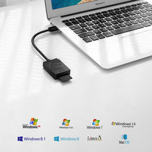 Заредете изображение във визуализатора на галерията – Ugreen SD / micro SD card reader to USB 3.0 black (20250)
