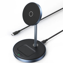 Заредете изображение във визуализатора на галерията – Ugreen CD317 MagSafe / Qi 2in1 charging station - black
