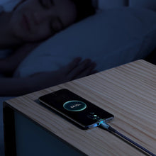 Заредете изображение във визуализатора на галерията – BASEUS cable USB A to Type C Power Delivery 100W Glimmer Series CADH000403 1m blue
