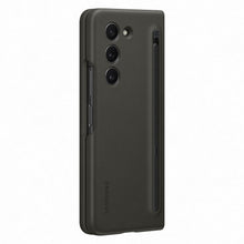 Заредете изображение във визуализатора на галерията – Silicone case for Samsung Galaxy Z Fold 5 Slim Case + stylus - black

