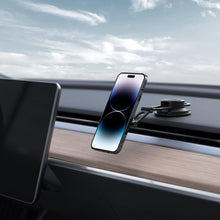 Заредете изображение във визуализатора на галерията – Spigen ITS35-3 ONETAP MAGNETIC MAGSAFE WINDSHIELD &amp; DASHBOARD CAR MOUNT BLACK
