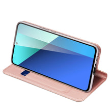 Заредете изображение във визуализатора на галерията – Dux Ducis Skin Pro flip case for Xiaomi Redmi Note 13 4G - pink
