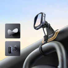 Заредете изображение във визуализатора на галерията – Joyroom magnetic phone holder for the dashboard gray (JR-ZS311)
