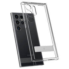 Заредете изображение във визуализатора на галерията – Spigen Ultra Hybrid S case for Samsung Galaxy S24 Ultra - transparent
