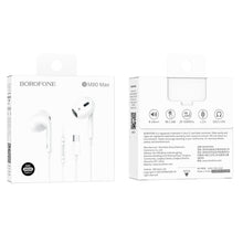 Заредете изображение във визуализатора на галерията – Borofone Earphones BM80 Max Gorgeous with microphone Type C (DAC) white
