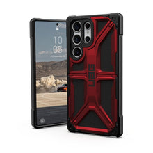 Заредете изображение във визуализатора на галерията – ( UAG ) Urban Armor Gear Monarch case for Samsung S23 ULTRA 5G crimson

