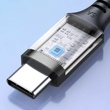 Заредете изображение във визуализатора на галерията – Ugreen US555 100W USB-C / USB-C PD cable 3 m - gray
