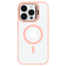 Заредете изображение във визуализатора на галерията – Tel Protect Kickstand Magsafe Case for Iphone 12 light pink
