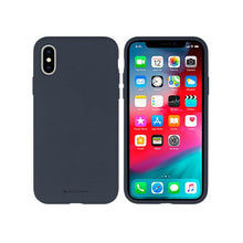 Заредете изображение във визуализатора на галерията – Mercury silicone гръб за  iphone 14 plus blue
