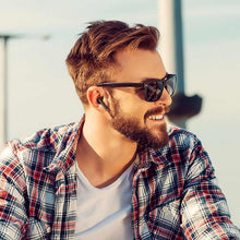 Заредете изображение във визуализатора на галерията – Hoco wireless headset stereo tws ew14 true metall black - TopMag
