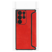 Заредете изображение във визуализатора на галерията – Razor Leather Book Case for Samsung Galaxy A52/A52S red
