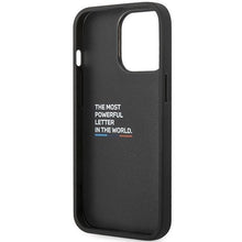 Заредете изображение във визуализатора на галерията – Case BMW BMHCP14X22PMGK iPhone 14 Pro Max 6.7" black/black Bi Pattern
