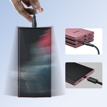 Заредете изображение във визуализатора на галерията – Joyroom USB cable - micro USB 2.4A Surpass Series for fast charging and data transfer 0.25 m black (S-UM018A11)
