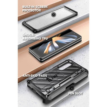 Заредете изображение във визуализатора на галерията – Supcase UNICORN BEETLE PRO GALAXY WITH FOLD 4 BLACK - TopMag
