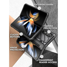 Заредете изображение във визуализатора на галерията – Supcase UNICORN BEETLE PRO GALAXY WITH FOLD 4 BLACK - TopMag
