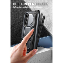 Заредете изображение във визуализатора на галерията – Supcase IBLSN ARMORBOX GALAXY WITH FOLD 4 BLACK - TopMag
