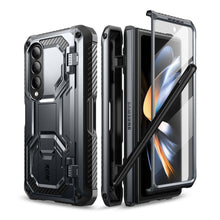 Заредете изображение във визуализатора на галерията – Supcase IBLSN ARMORBOX GALAXY WITH FOLD 4 BLACK - TopMag
