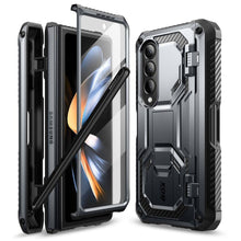 Заредете изображение във визуализатора на галерията – Supcase IBLSN ARMORBOX GALAXY WITH FOLD 4 BLACK - TopMag
