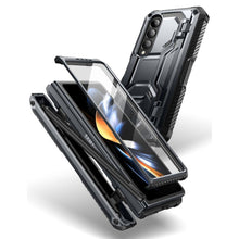 Заредете изображение във визуализатора на галерията – Supcase IBLSN ARMORBOX GALAXY WITH FOLD 4 BLACK - TopMag
