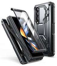 Заредете изображение във визуализатора на галерията – Supcase IBLSN ARMORBOX GALAXY WITH FOLD 4 BLACK - TopMag

