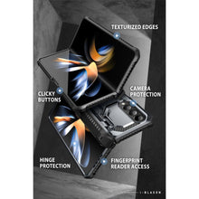 Заредете изображение във визуализатора на галерията – Supcase IBLSN ARMORBOX GALAXY WITH FOLD 4 BLACK - TopMag

