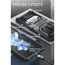 Заредете изображение във визуализатора на галерията – Supcase IBLSN ARMORBOX GALAXY WITH FLIP 4 BLACK - TopMag
