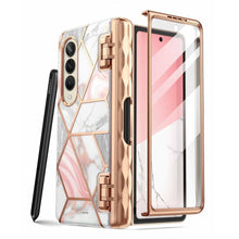 Заредете изображение във визуализатора на галерията – Supcase COSMO PEN GALAXY WITH FOLD 4 MARBLE - TopMag
