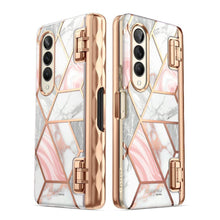 Заредете изображение във визуализатора на галерията – Supcase COSMO PEN GALAXY WITH FOLD 4 MARBLE - TopMag
