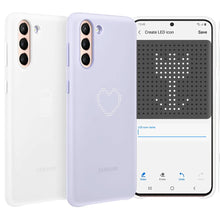 Заредете изображение във визуализатора на галерията – SAMSUNG Etui Smart LED Cover do Galaxy S21+ 5G White - TopMag
