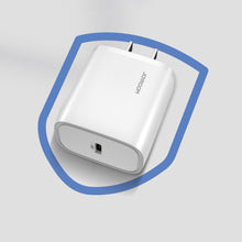 Заредете изображение във визуализатора на галерията – Joyroom Fast USB Type C PD Charger 20W CN Plug White (L-P201)

