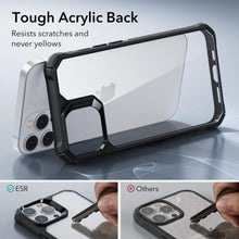 Заредете изображение във визуализатора на галерията – ESR AIR ARMOR IPHONE 14 PRO CLEAR / BLACK - TopMag
