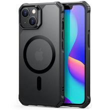 Заредете изображение във визуализатора на галерията – ESR AIR ARMOR HALOLOCK MAGSAFE IPHONE 13/14 FROSTED BLACK - TopMag
