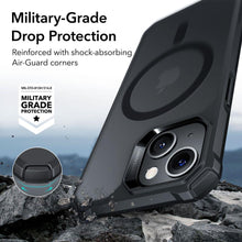 Заредете изображение във визуализатора на галерията – ESR AIR ARMOR HALOLOCK MAGSAFE IPHONE 14 Plus FROSTED BLACK - TopMag
