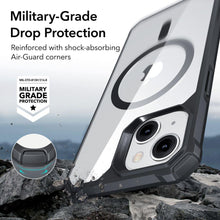 Заредете изображение във визуализатора на галерията – ESR AIR ARMOR HALOLOCK MAGSAFE IPHONE 13/14 CLEAR / BLACK - TopMag
