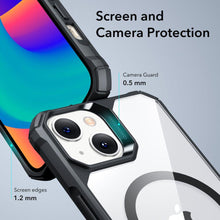 Заредете изображение във визуализатора на галерията – ESR AIR ARMOR HALOLOCK MAGSAFE IPHONE 13/14 CLEAR / BLACK - TopMag
