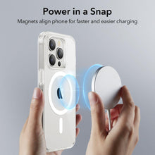 Заредете изображение във визуализатора на галерията – ESR CH HALOLOCK MAGSAFE IPHONE 14 PRO MAX CLEAR - TopMag
