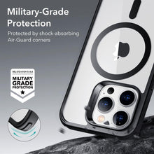 Заредете изображение във визуализатора на галерията – ESR CH HALOLOCK MAGSAFE IPHONE 14 PRO CLEAR / BLACK - TopMag

