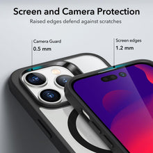 Заредете изображение във визуализатора на галерията – ESR CH HALOLOCK MAGSAFE IPHONE 14 PRO CLEAR / BLACK - TopMag
