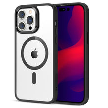 Заредете изображение във визуализатора на галерията – ESR CH HALOLOCK MAGSAFE IPHONE 14 PRO MAX CLEAR / BLACK - TopMag
