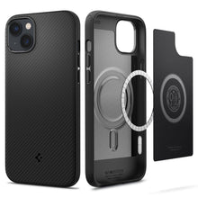 Заредете изображение във визуализатора на галерията – Spigen MAG ARMOR IPHONE 14 MATTE BLACK - TopMag
