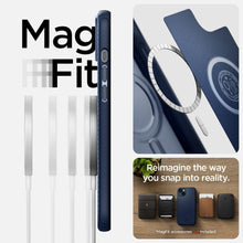 Заредете изображение във визуализатора на галерията – Spigen MAG ARMOR IPHONE 14 NAVY BLUE - TopMag
