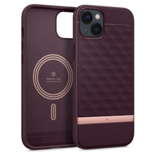 Заредете изображение във визуализатора на галерията – CASEOLOGY PARALLAX MAG MAGSAFE IPHONE 14 PLUS BURGUNDY - TopMag
