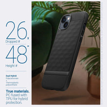 Заредете изображение във визуализатора на галерията – CASEOLOGY PARALLAX MAG MAGSAFE IPHONE 14 MATTE BLACK - TopMag
