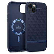 Заредете изображение във визуализатора на галерията – CASEOLOGY PARALLAX MAG MAGSAFE IPHONE 14 MIDNIGHT BLUE - TopMag
